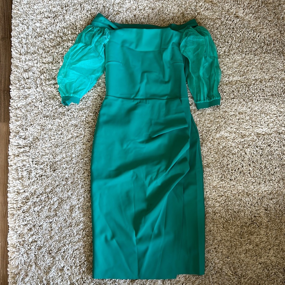 Teal dress